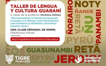 Tigre lanzó el programa Lenguas y Culturas de Pueblos Originarios
