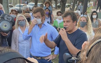 Facundo Manes visitó Tigre acompañado del precandidato a concejal Nicolás Massot