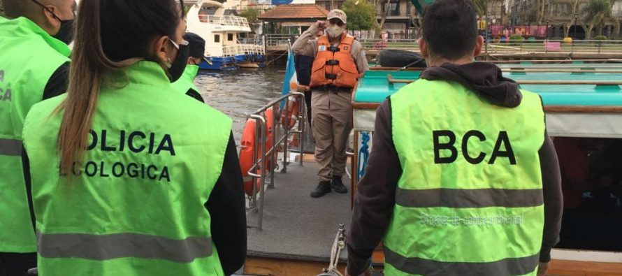 Contra la caza furtiva, Ambiente realizó controles en lanchas en el puerto de Tigre