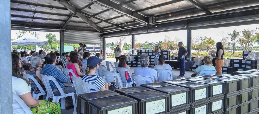 San Fernando: finalizó la 3ra edición del curso Compost en Casa