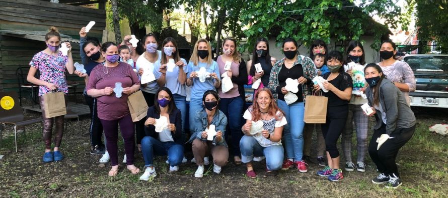 Concejalas de Tigre entregaron productos de gestión menstrual sustentable