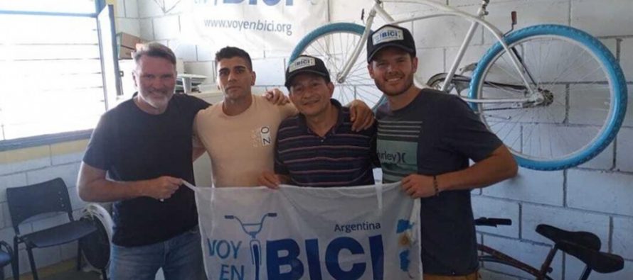 Voy en Bici: la iniciativa que surgió en Pilar y que busca crear un Banco Mundial de Bicicletas