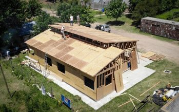 El INTA tendrá la primera oficina autoconstruida en madera en Baradero