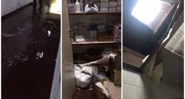 Tras el incendio, ahora la inundación en el Hospital de General Pacheco