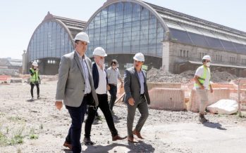 Avanzan las obras de la parrilla de vías de Retiro en la línea Mitre 