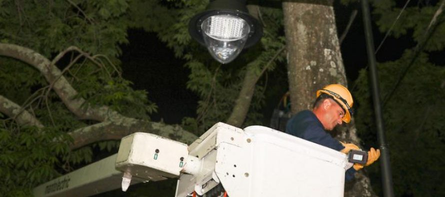 San Isidro se convirtió en un municipio con iluminación 100% LED en la vía pública