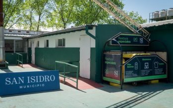 San Isidro suma una Estación para Residuos Especiales en el Campo de Deportes Nº4