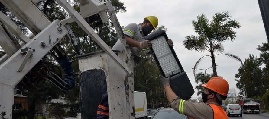 Tigre colocó más de 12.300 luminarias LED en todo el distrito durante el 2021