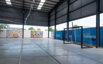Finalizaron las obras que realizó la Provincia en el Polideportivo Peruzzotti de Pilar