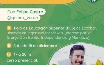 Escobar Sostenible: Curso intensivo de prevención y control de plagas
