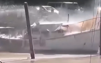 Explotó un barco en San Isidro: su dueño sufrió quemaduras y quedó internado