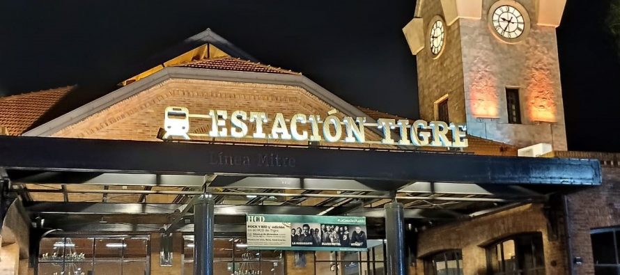 Trenes Argentinos restauró el reloj monumental de la torre de la Estación de Tigre