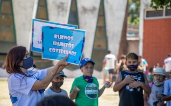 AySA concientiza sobre el cuidado del agua y el ambiente en las colonias de verano infantiles