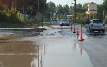 AySA finalizó la reparación de la rotura de una importante cañería en Tigre
