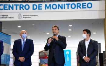 Sergio Massa, en la presentación de Trenes Seguros: «Invertimos en la vida de los argentinos»