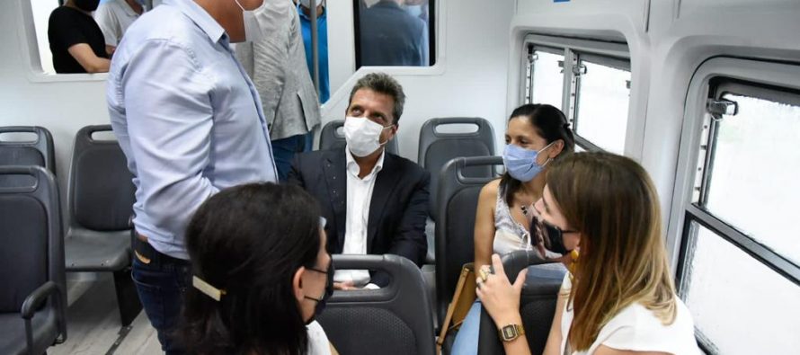 Sergio Massa: «El tren nos une a los argentinos»