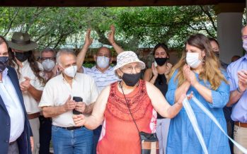 Inauguración de obras en el Parque Nacional Ciervo de los Pantanos