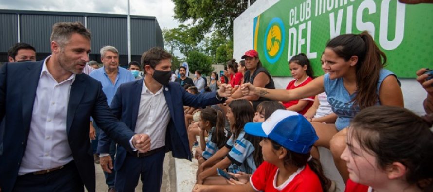 Inauguraron un nuevo polideportivo municipal en Del Viso