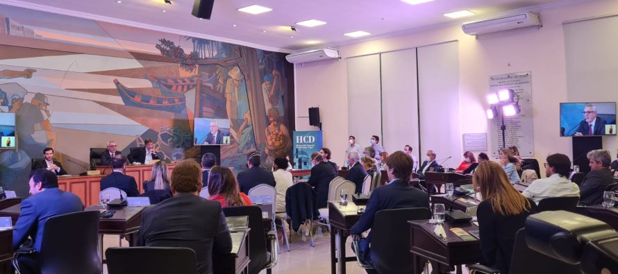 Apertura de sesiones en el Concejo Deliberante de Tigre