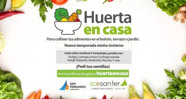 San Fernando lanzó nueva temporada del programa «Huerta en casa»