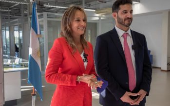 Galmarini y Tombolini trabajan en una agenda tecnológica conjunta entre AySA y ARSAT
