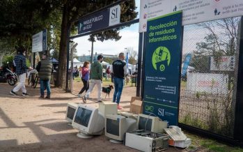 Campaña de recolección de residuos informáticos en San Isidro