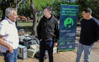 Se juntaron 900 kilos de residuos informáticos en San Isidro