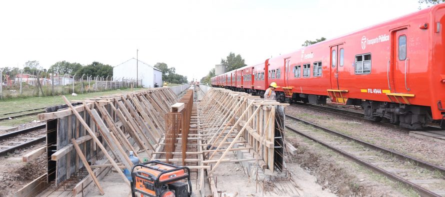 Trenes: arrancaron las obras en la estación Panamericana en Pilar