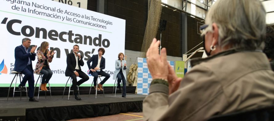 Massa en San Fernando: “Con conectividad, estamos generando igualdad de oportunidades»