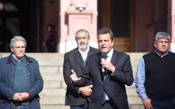Massa: “El camino es la recuperación de los ingresos de los trabajadores»