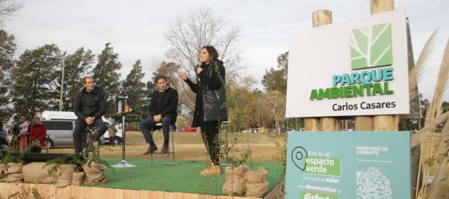 La Provincia lanzó el Programa Parques Ambientales