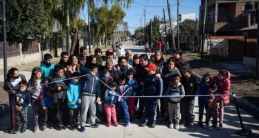 Inauguraron obras hidráulicas y de asfalto en Tortuguitas