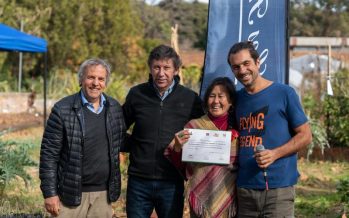 Nuevos egresados del programa municipal huertas agroecológicas de San Isidro