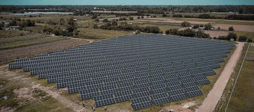 Escobar: el Parque Solar Municipal evitó la liberación de 794 toneladas de dióxido de carbono a la atmósfera