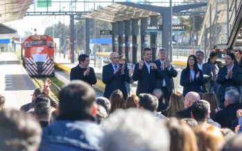 Se inauguró la nueva estación Grand Bourg de la línea Belgrano Norte