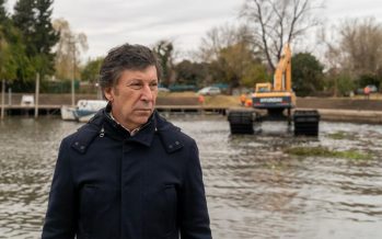 Avanzan las obras en el Parque Público del Puerto de San Isidro
