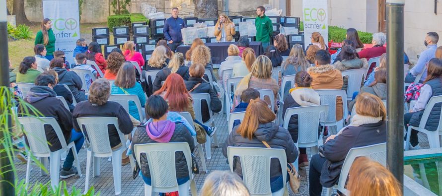 San Fernando finalizó el 4to Curso de Compostaje con 90 egresados