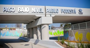 Se inauguró el primer paso bajo nivel en la historia de Escobar