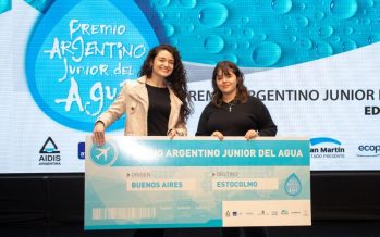 AySA y AIDIS Argentina hicieron entrega del Premio Junior del Agua 2022