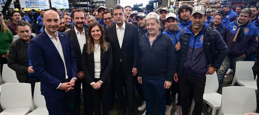 Desde Escobar, Sergio Massa anunció un refuerzo para las asignaciones familiares