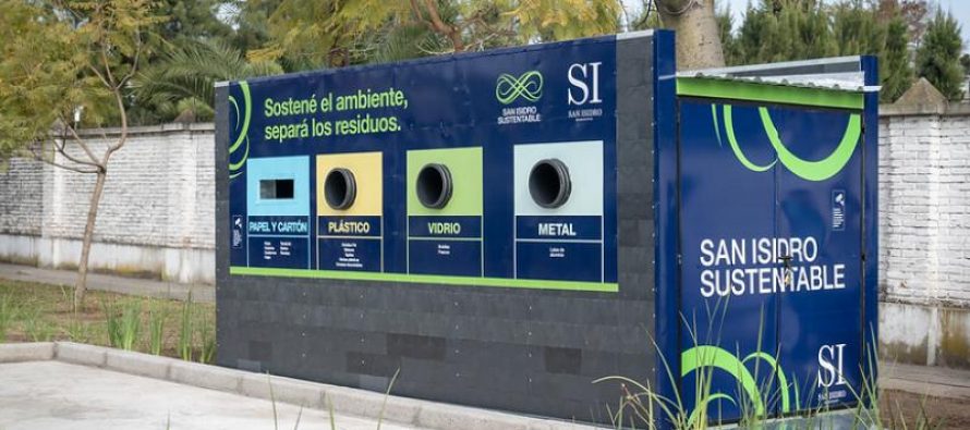 Nuevo Ecopunto para separación de residuos en Boulogne