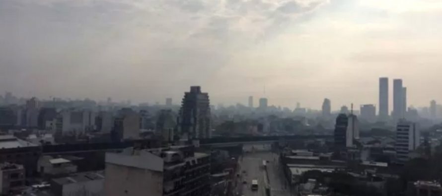 El humo de los incendios en el Delta del río Paraná llegó a nuestra región