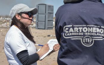 Se lleva a delante el primer censo de recuperadores urbanos