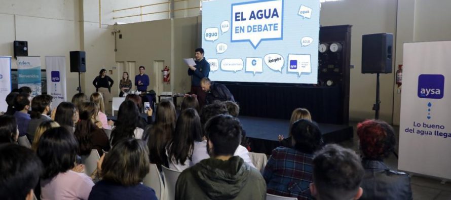 AySA finalizó una nueva edición del programa educativo «El Agua en Debate»