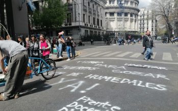 Manifestación por la Ley de Humedales: «Tiene que salir el proyecto consensuado por más de 200 organizaciones»