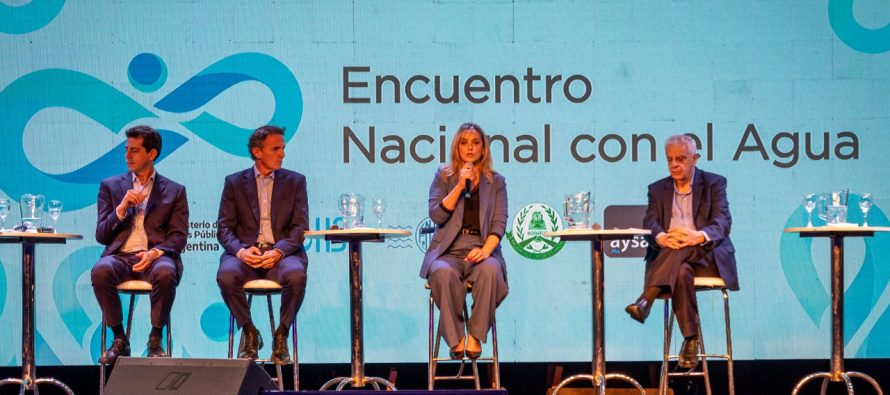 Comenzó el «Encuentro Nacional con el Agua»