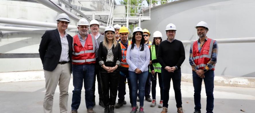 Avanzan las obras de readecuación y puesta en valor de la Planta Depuradora de Polvorines