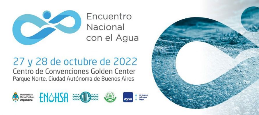 Se realizará el primer «Encuentro Nacional con el Agua»