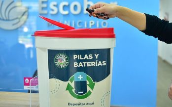 Escobar: Se recolectaron 200 kilos de pilas y baterías durante la Fiesta Nacional de la Flor