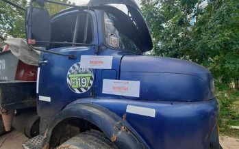 Se secuestró un camión que tiraba escombros de manera ilegal en Ingeniero Maschwitz